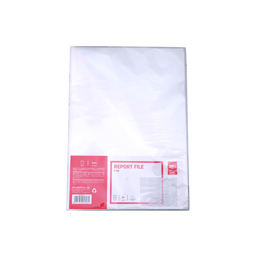 DELI ΖΕΛΑΤΙΝΗ Γ Α4 180 micron 10 TEMAXIA