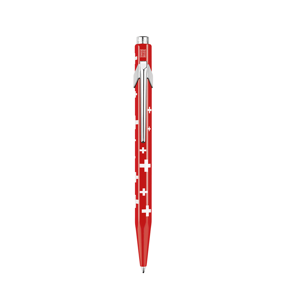 CARAN D'ACHE ΣΤΥΛΟ BALLPOINT ΜΠΛΕ ΜΕΛΑΝΙ TOTALLY SWISS