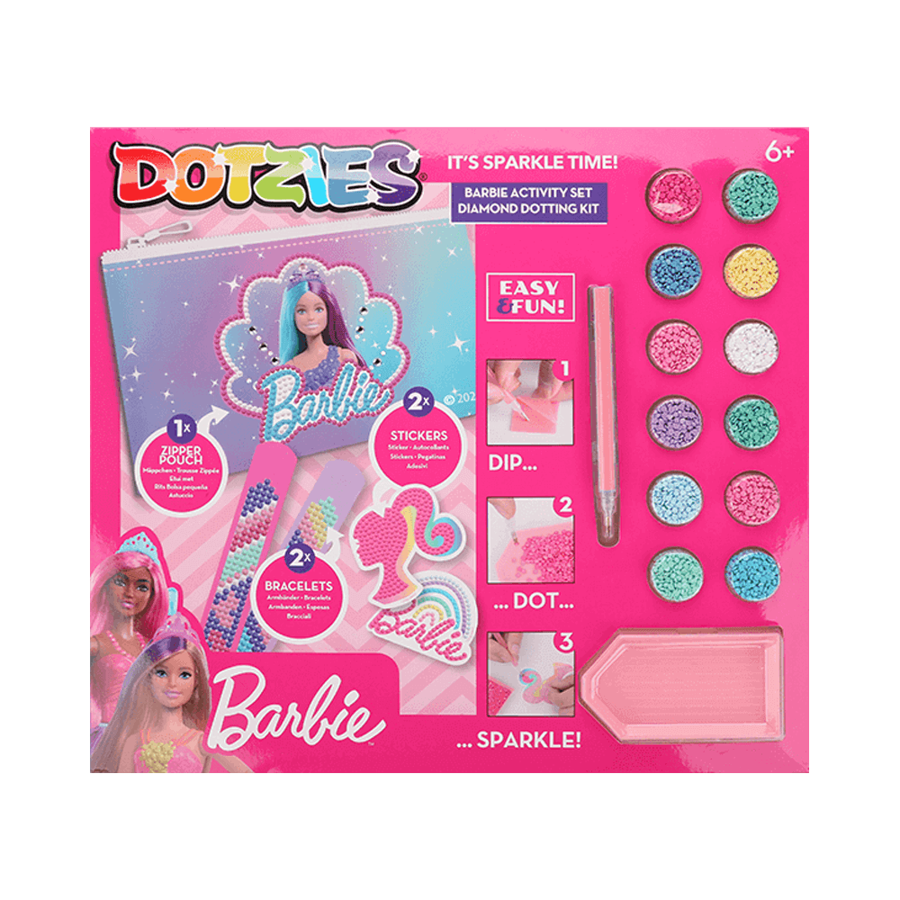 DIAMOND DOTZ ΣΕΤ ΔΗΜΙΟΥΡΓΙΑΣ ΨΗΦΙΔΩΤΟ DOTZIES BARBIE