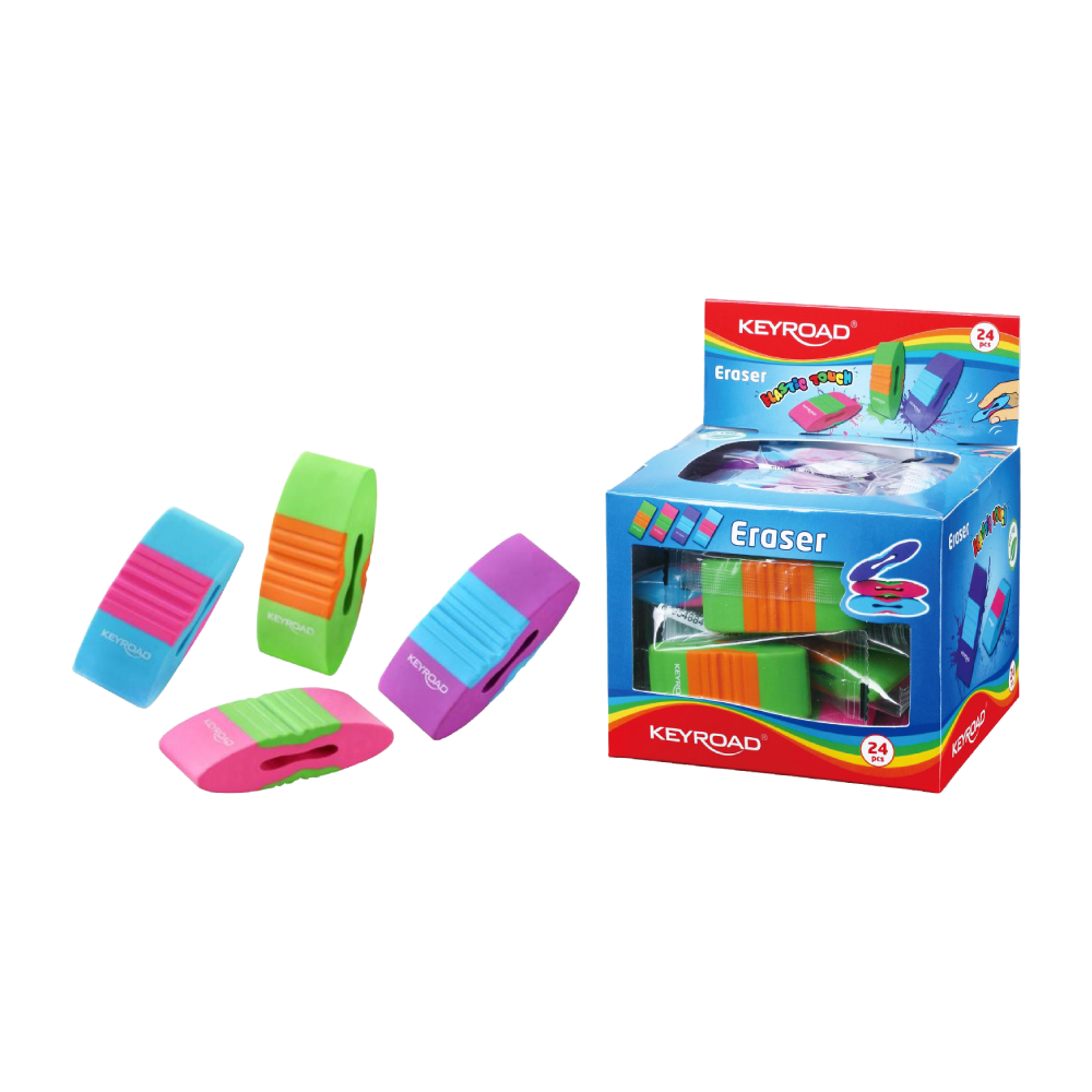 KEYROAD ΓΟΜΑ ELASTIC TOUCH ΑΣΣΟΡΤΙ 24 ΤΕΜΑΧΙΑ