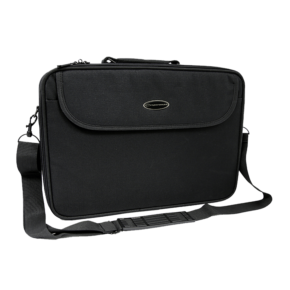 ESPERANZA ΤΣΑΝΤΑ LAPTOP 17' CLASSIC ΜΑΥΡΗ
