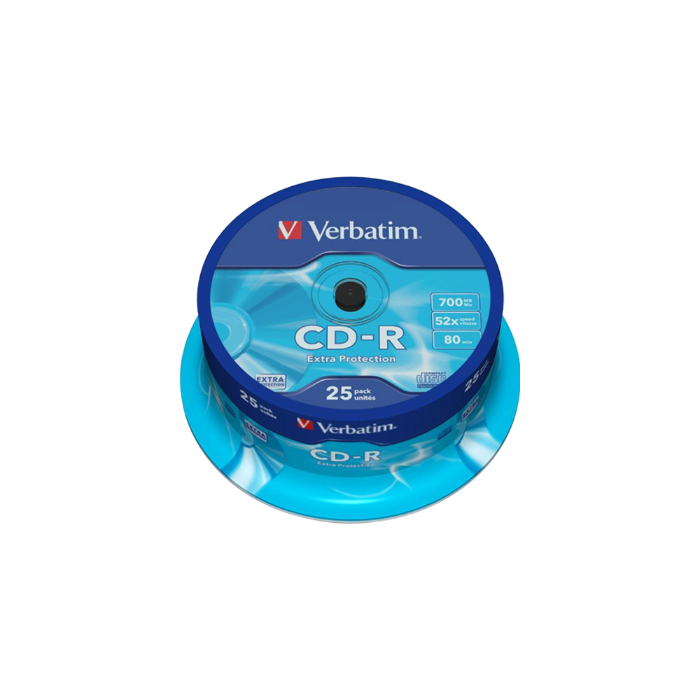 VERBATIM CD-R 700MB 52X CB 25 ΤΕΜΑΧΙΑ