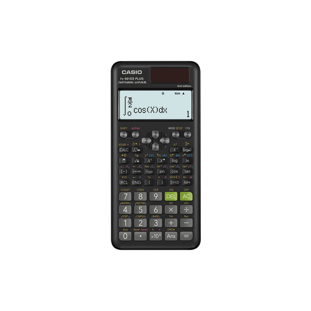 CASIO ΑΡΙΘΜΟΜΗΧΑΝΗ ΕΠΙΣΤΗΜΟΝΙΚΗ 417 ΛΕΙΤΟΥΡΓΙΕΣ 16.2x8cm FX-991ESPLUS2