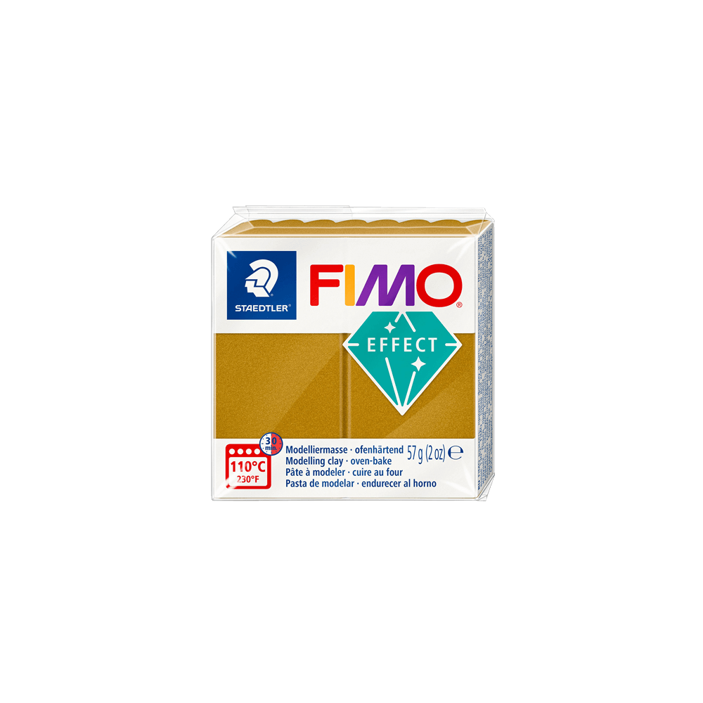 STAEDLER ΠΗΛΟΣ 6x57gr FIMO EFFECT METALLIC GOLD