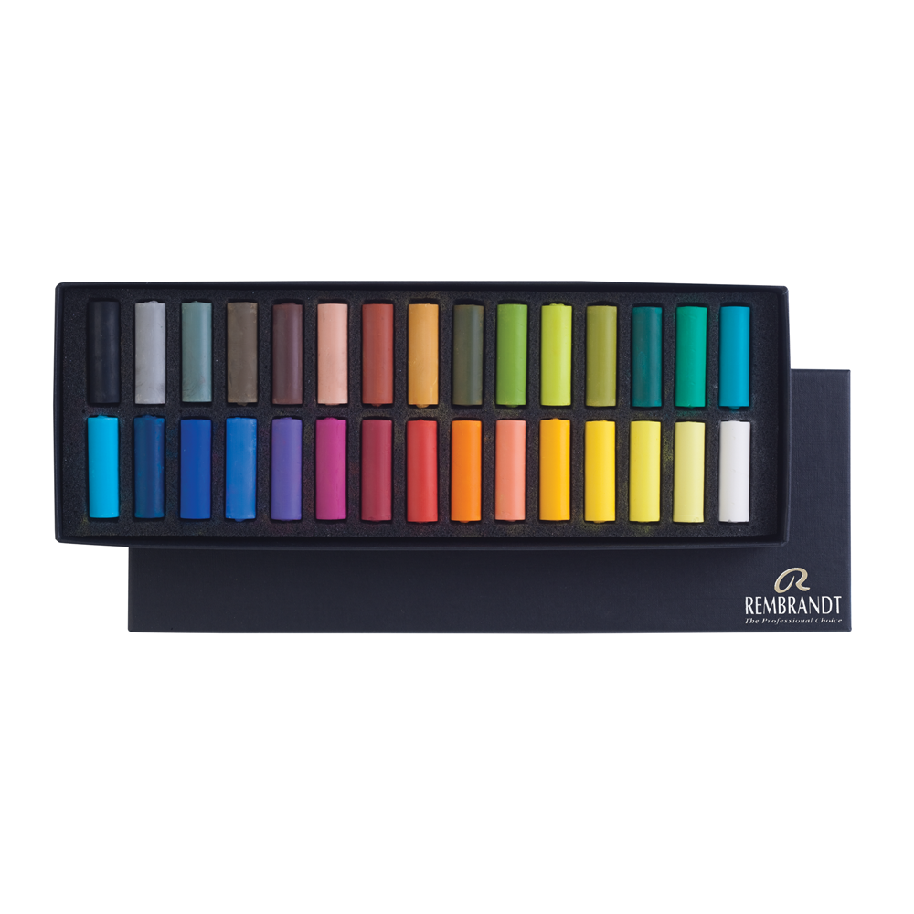 ROYAL TALENS SOFT PASTELS 30 ΧΡΩΜΑΤΑ REMBRANDT HALF
