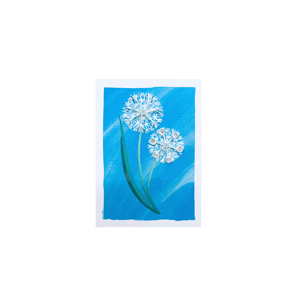 ORIGAMO ΚΑΡΤΑ ΕΥΧΕΤΗΡΙΑ MINI QUILLING ΠΙΚΡΑΛΙΔΕΣ 10x7.8cm FILIGRANA