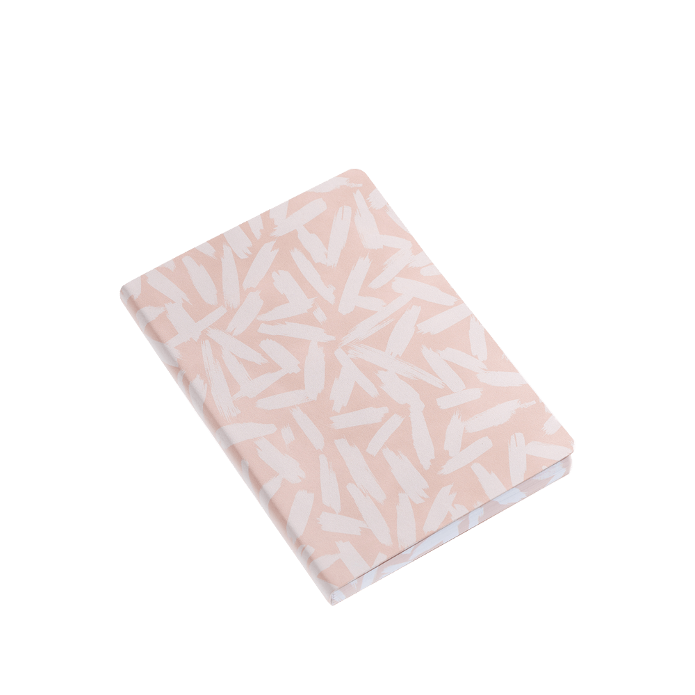 MIQUELRIUS ΣΗΜΕΙΩΜΑΤΑΡΙΟ ΚΟΥΚΙΔΕΣ 80 ΦΥΛΛΑ 14x20cm 100gr DECORATED EDGES ΡΟΖ