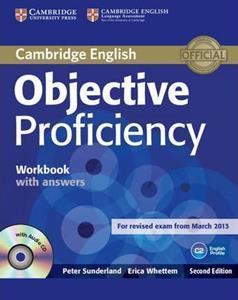 OBJECTIVE 2ND EDITION CAMBRIDGE PROFICIENCY WORKBOOK WITH ANSWERS ( PLUS CD)