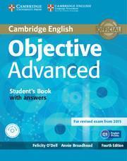 OBJECTIVE 4TH EDITION ADVANCED STUDENT'S BOOK WITH ANSWERS ( PLUS CD-ROM)