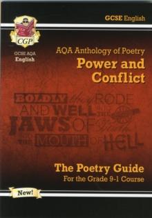 NEW GCSE ENGLISH AQA POETRY GUIDE - POWER & CONFLICT ANTHOLOGY INC. ONLINE EDITION, AUDIO & QUIZZES
