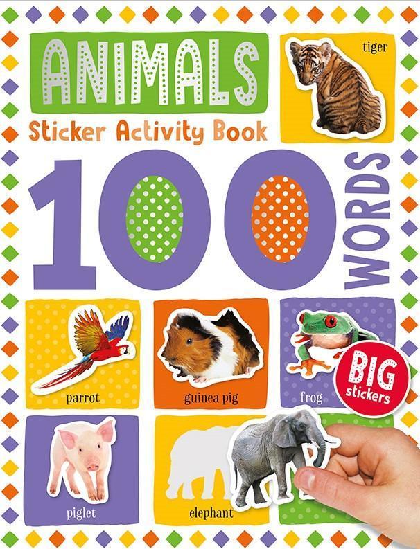 100 WORDS STICKER ACTIVITY - ANIMAL