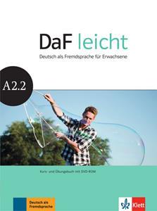 DAF LEICHT A2.2 KURSBUCH UND UBUNGSBUCH ( PLUS DVD)