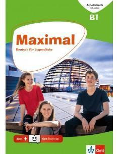 MAXIMAL B1 ARBEITSBUCH ( PLUS AUDIO ONLINE PLUS KLETT-BOOK APP)