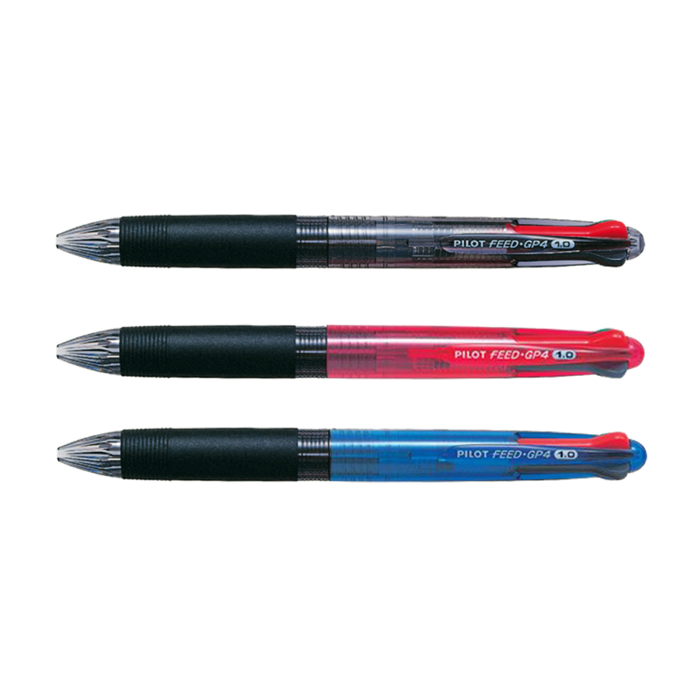 PILOT ΣΤΥΛΟ FEED GP4 1.0mm 4ΧΡΩΜΟ 10 ΤΕΜΑΧΙΑ