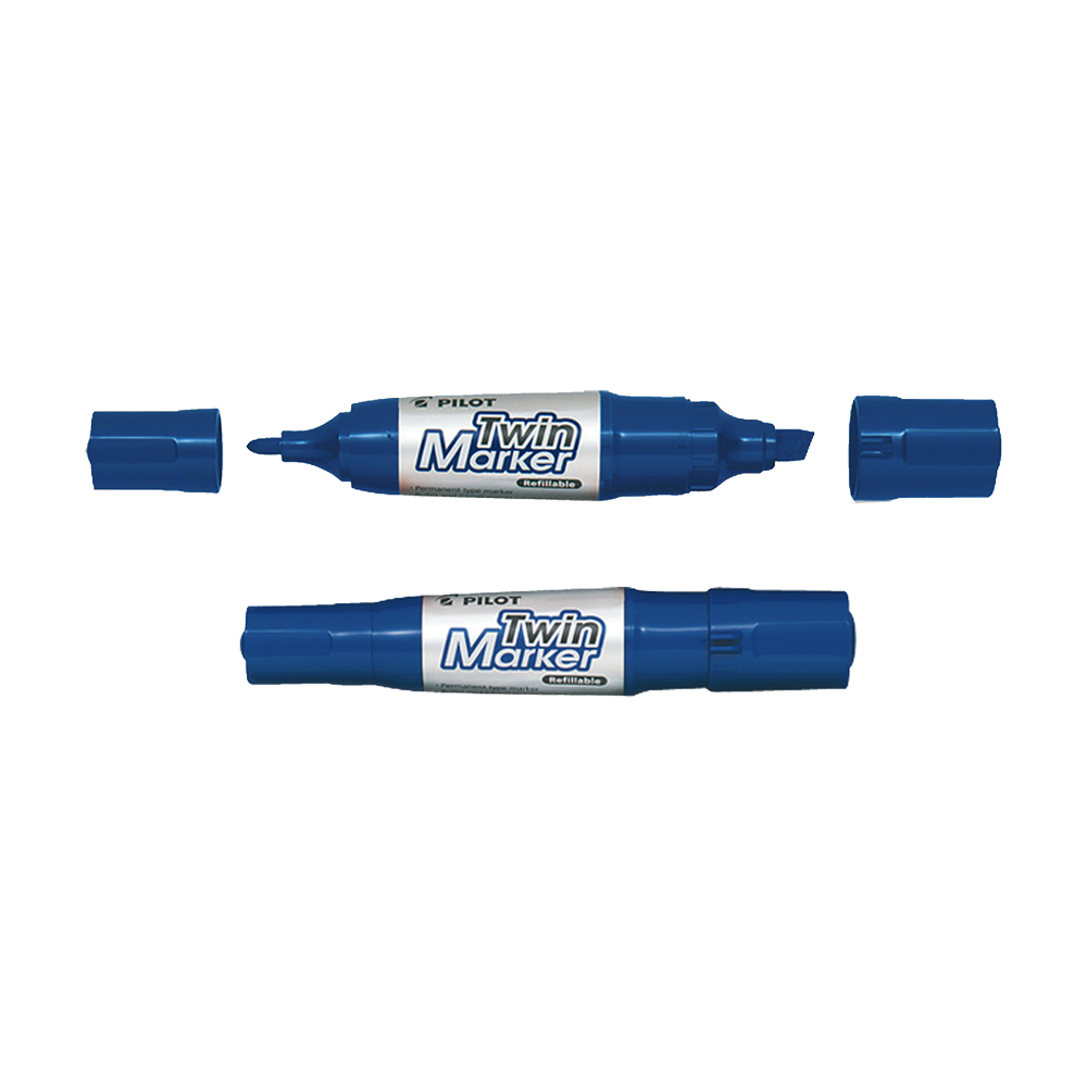 PILOT ΜΑΡΚΑΔΟΡΟΣ ΑΝΕΞΙΤΗΛΟΣ TWIN JUMBO BROAD ΜΠΛΕ