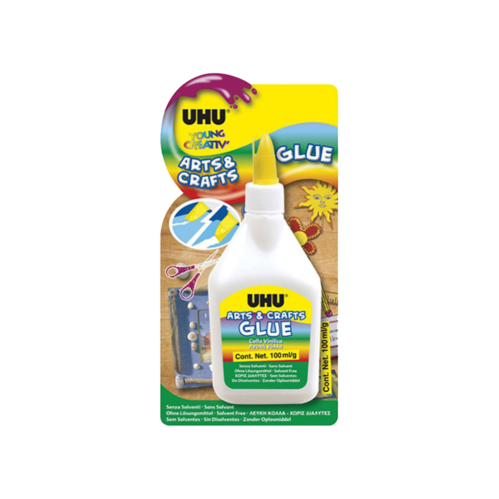 UHU ΞΥΛΟΚΟΛΛΑ 100ml KID ARTS & CRAFTS ΛΕΥΚΗ