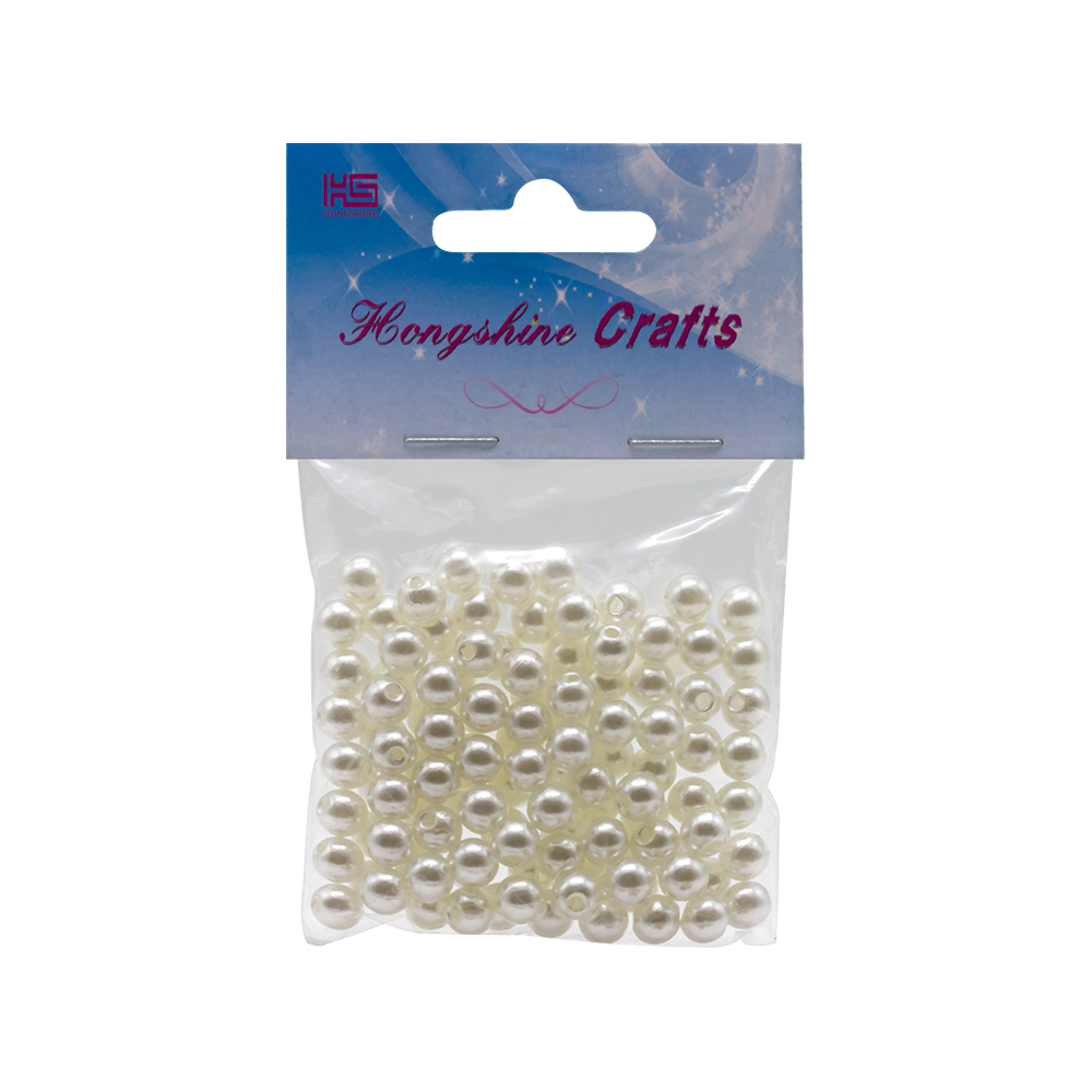 ΠΕΡΛΕΣ ΛΕΥΚΕΣ ΣΤΡΟΓΓΥΛΕΣ 7mm 18gr