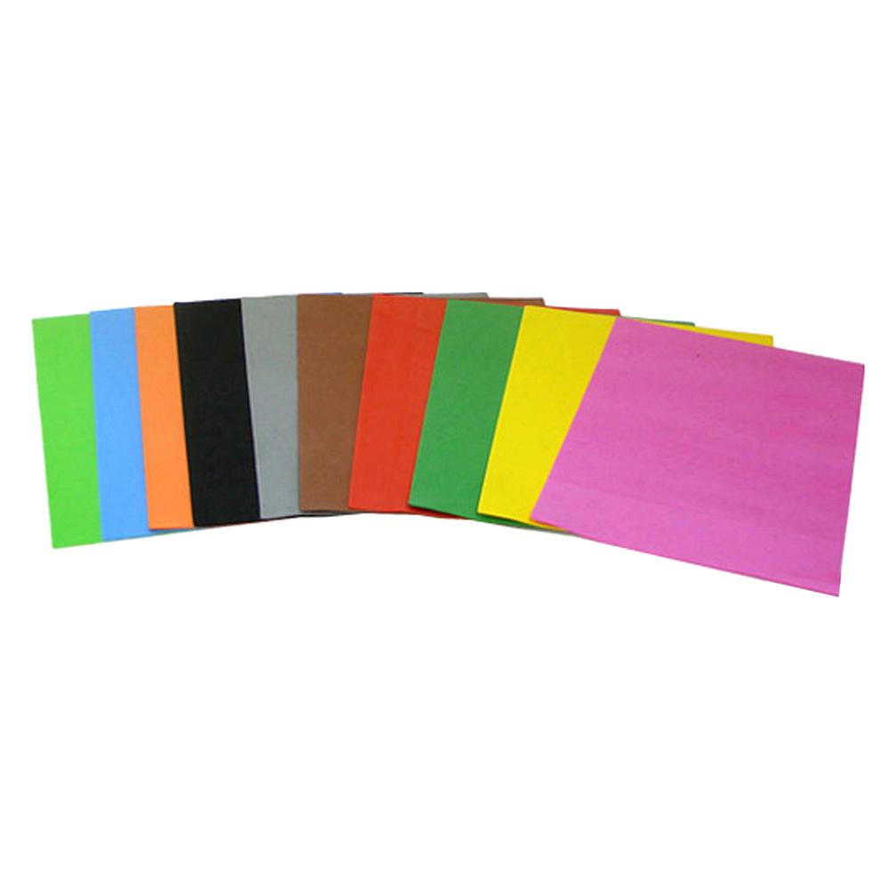 ΧΕΙΡΟΤΕΧΝΙΑΣ ΧΑΡΤΙ ΑΦΡΩΔΕΣ 21x29cm 2mm ΑΣΣΟΡΤΙ ΣΕΤ 10 ΧΡΩΜΑΤΑ EVA