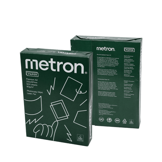 METRON ΧΑΡΤΙ ΦΩΤΟΑΝΤΙΓΡΑΦΙΚΟ Α4 80gsm 500 ΦΥΛΛΑ ΚΟΥΤΙ ΜΕ ΕΞΥΠΝΟ ΑΝΟΙΓΜΑ