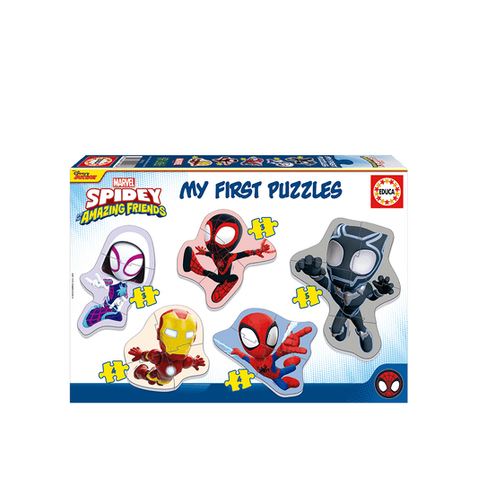 EDUCA ΠΑΖΛ 2+ 3-5 ΚΟΜΜΑΤΙΑ 5 ΣΧΕΔΙΑ 31.6x 21.7x4.6cm SPIDEY