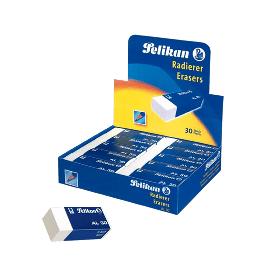 PELIKAN ΓΟΜΑ ΓΙΑ ΜΟΛΥΒΙ & ΞΥΛΟΜΠΟΓΙΑ ΛΕΥΚΗ ΜΙΚΡΗ 30 ΤΕΜΑΧΙΑ