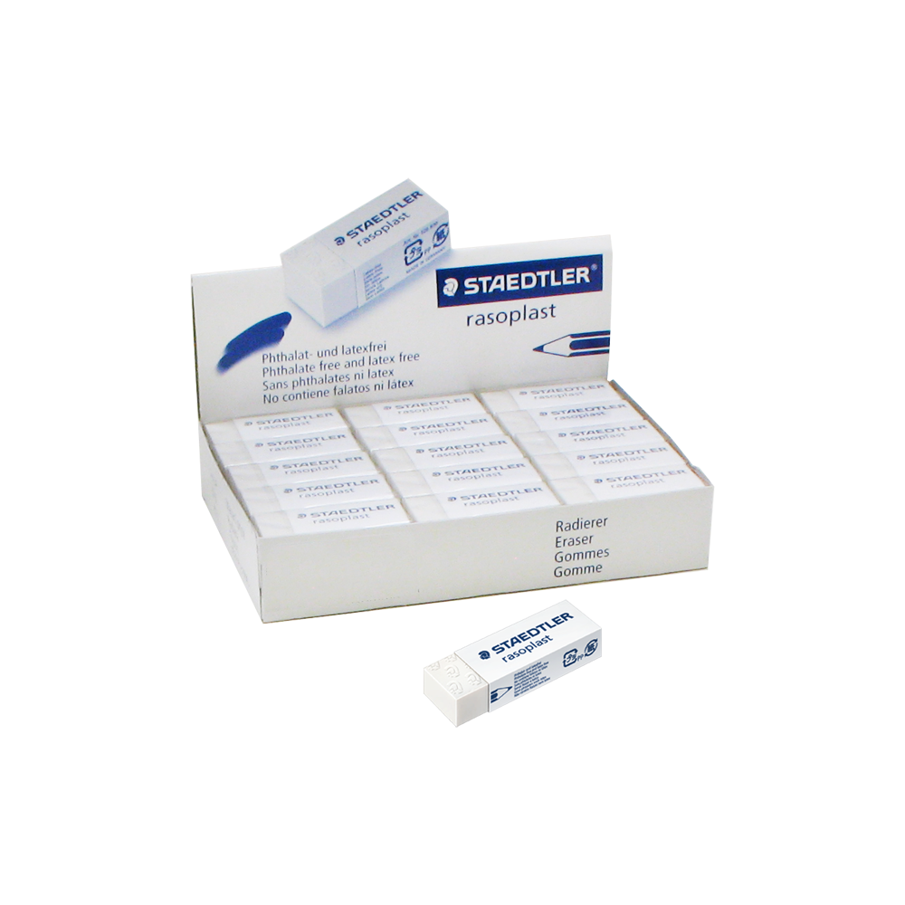 STAEDTLER ΓΟΜΑ 43x19x13mm RASOPLAST 30 ΤΕΜΑΧΙΑ