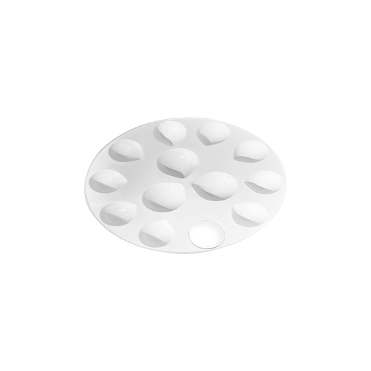 TOY COLOR ΠΑΛΕΤΑ ΖΩΓΡΑΦΙΚΗΣ ΠΛΑΣΤΙΚΗ 12 ΘΕΣΕΙΣ Φ55mm