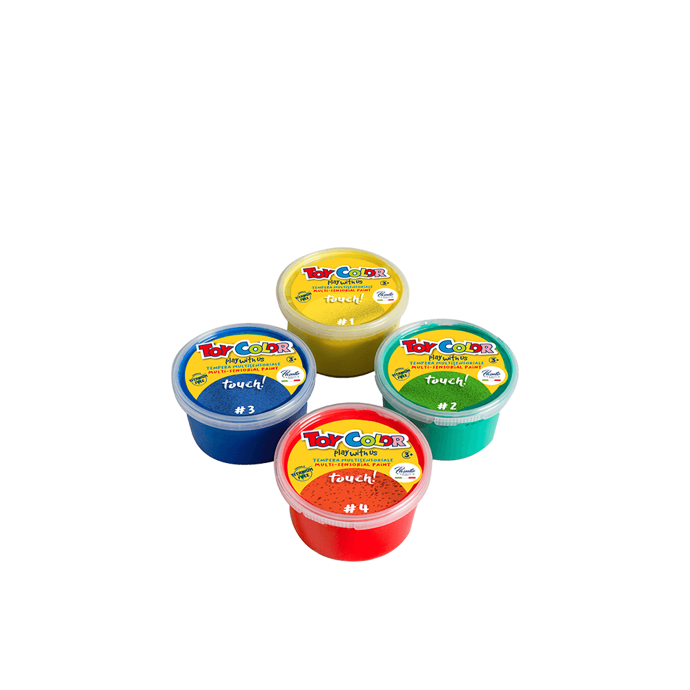 TOY COLOR ΤΕΜΠΕΡΑ SUPER WASHABLE ΣΧΟΛΙΚΟ ΚΟΥΤΙ 4 ΧΡΩΜΑΤΑ 150ml KIDS ΑΣΣΟΡΤΙ