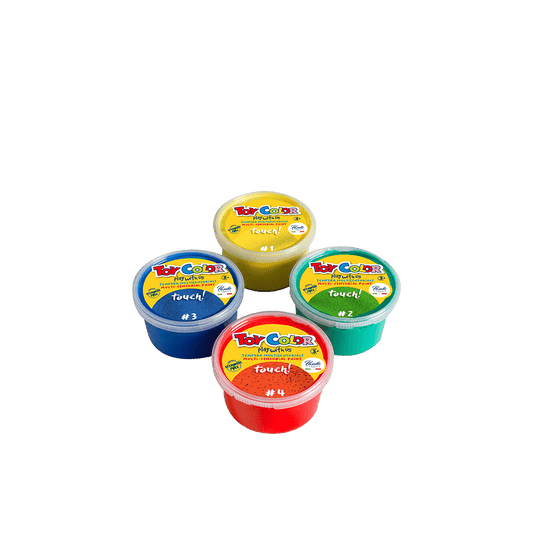 TOY COLOR ΤΕΜΠΕΡΑ SUPER WASHABLE ΣΧΟΛΙΚΟ ΚΟΥΤΙ 4 ΧΡΩΜΑΤΑ 150ml KIDS ΑΣΣΟΡΤΙ