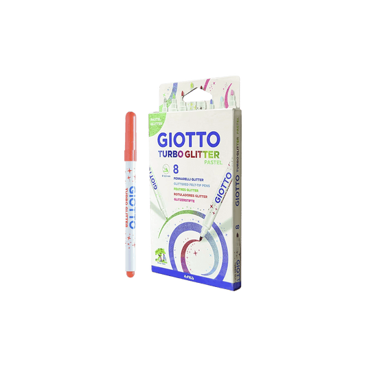GIOTTO ΜΑΡΚΑΔΟΡΟΙ TURBO GLITTER 3+ 8 TEMAXIA