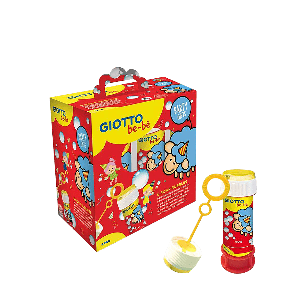 GIOTTO ΣΑΠΟΥΝΟΦΟΥΣΚΕΣ 60ml ΣΥΣΚΕΥΑΣΙΑ ΔΩΡΟΥ BE-BE ΣΕΤ 6 ΤΕΜΑΧΙΑ
