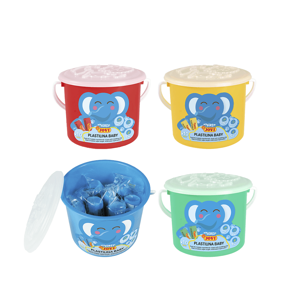 JOVI ΠΛΑΣΤΕΛΙΝΗ BABY 1+ ΚΟΥΤΙ 4 ΧΡΩΜΑΤΑ x 10 ΤΕΜΑΧΙΑ 38gr