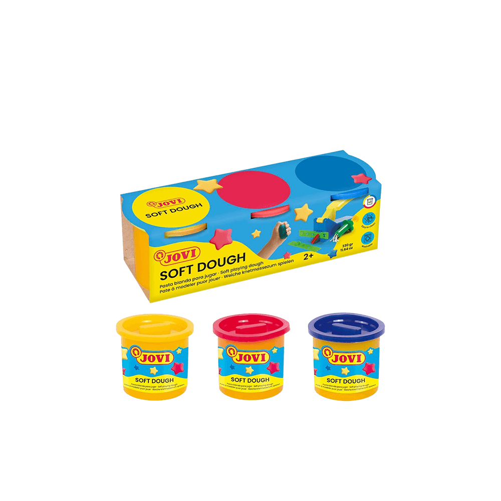JOVI ΠΛΑΣΤΟΖΥΜΑΡΑΚΙ 3 ΧΡΩΜΑΤΑ 3x110gr 2+