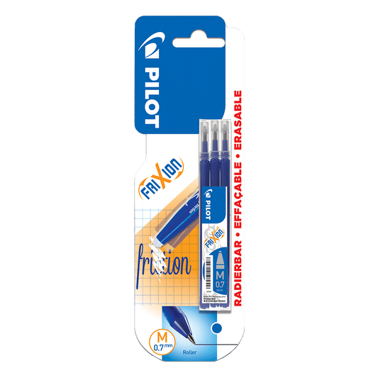 PILOT ΑΝΤΑΛΛΑΚΤΙΚΟ FRIXION BALL 0.7mm ΜΠΛΕ 3Τ. BLISTER