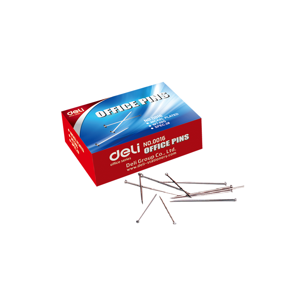 DELI ΚΑΡΦΙΤΣΕΣ ΑΤΣΑΛΙΝΕΣ ΧΑΡΤΙΝΟ ΚΟΥΤΙ 24mm 50gr. 10 ΤΕΜΑΧΙΑ