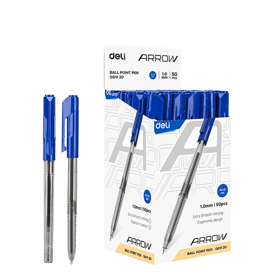 DELI ΣΤΥΛΟ ARROW 1.0mm ΜΠΛΕ