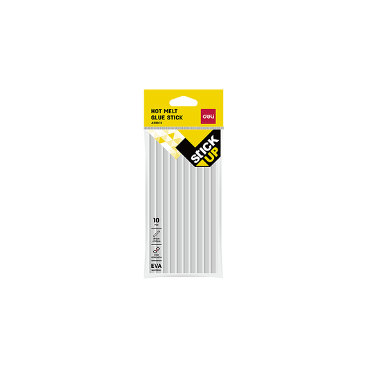 DELI ΚΟΛΛΑ ΣΙΛΙΚΟΝΗΣ BLISTER 10 ΤΕΜΑΧΙΑ Φ7mmx150mm STICK UP ΔΙΑΦΑΝΗ