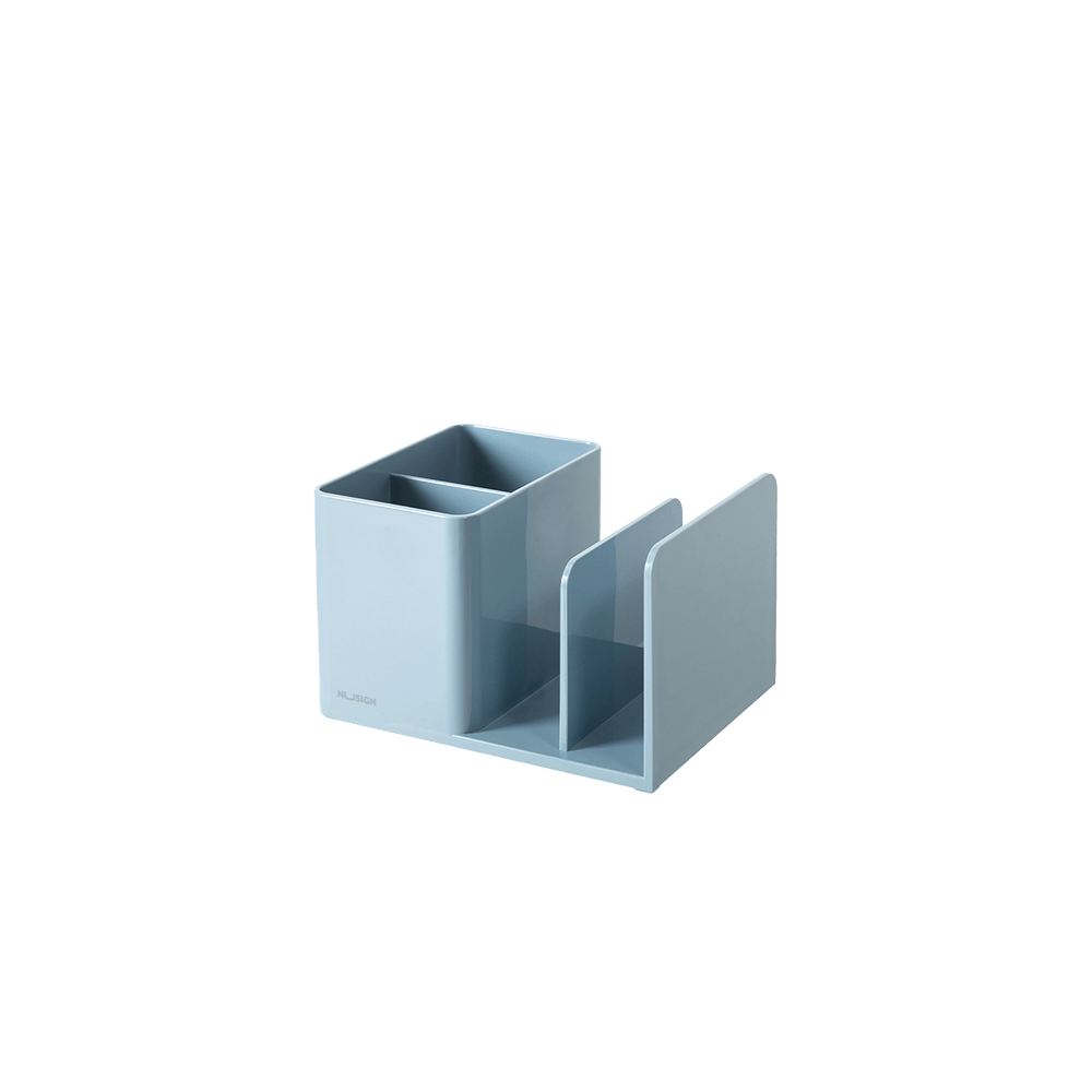DELI ΣΕΤ ΓΡΑΦΕΙΟΥ 4 ΘΕΣΕΩΝ ΠΛΑΣΤΙΚΟ 120x155x96mm ΚΕΝΟ NUSIGN ΓΑΛΑΖΙΟ