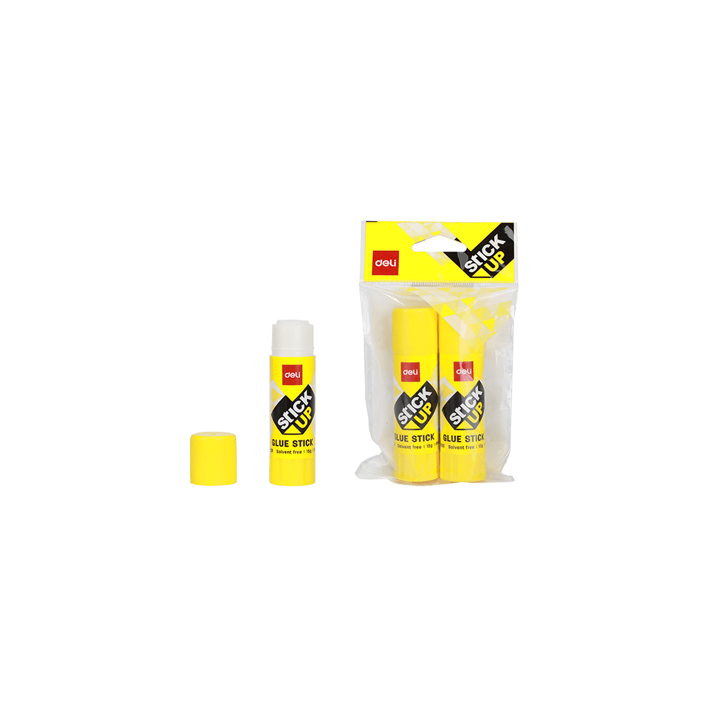 DELI ΚΟΛΛΑ STICK PVP BLISTER 2 ΤΕΜΑΧΙΑ 15gr STICK UP 24 ΤΕΜΑΧΙΑ