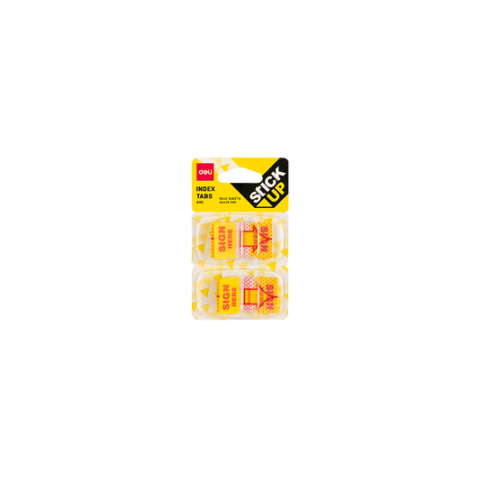 DELI ΣΕΛΙΔΟΔΕΙΚΤΗΣ SIGN IN ΑΥΤΟΚΟΛΛΗΤΟ BLISTER 2x50Φ 44x25mm STICK UP 24 ΤΕΜΑΧΙΑ