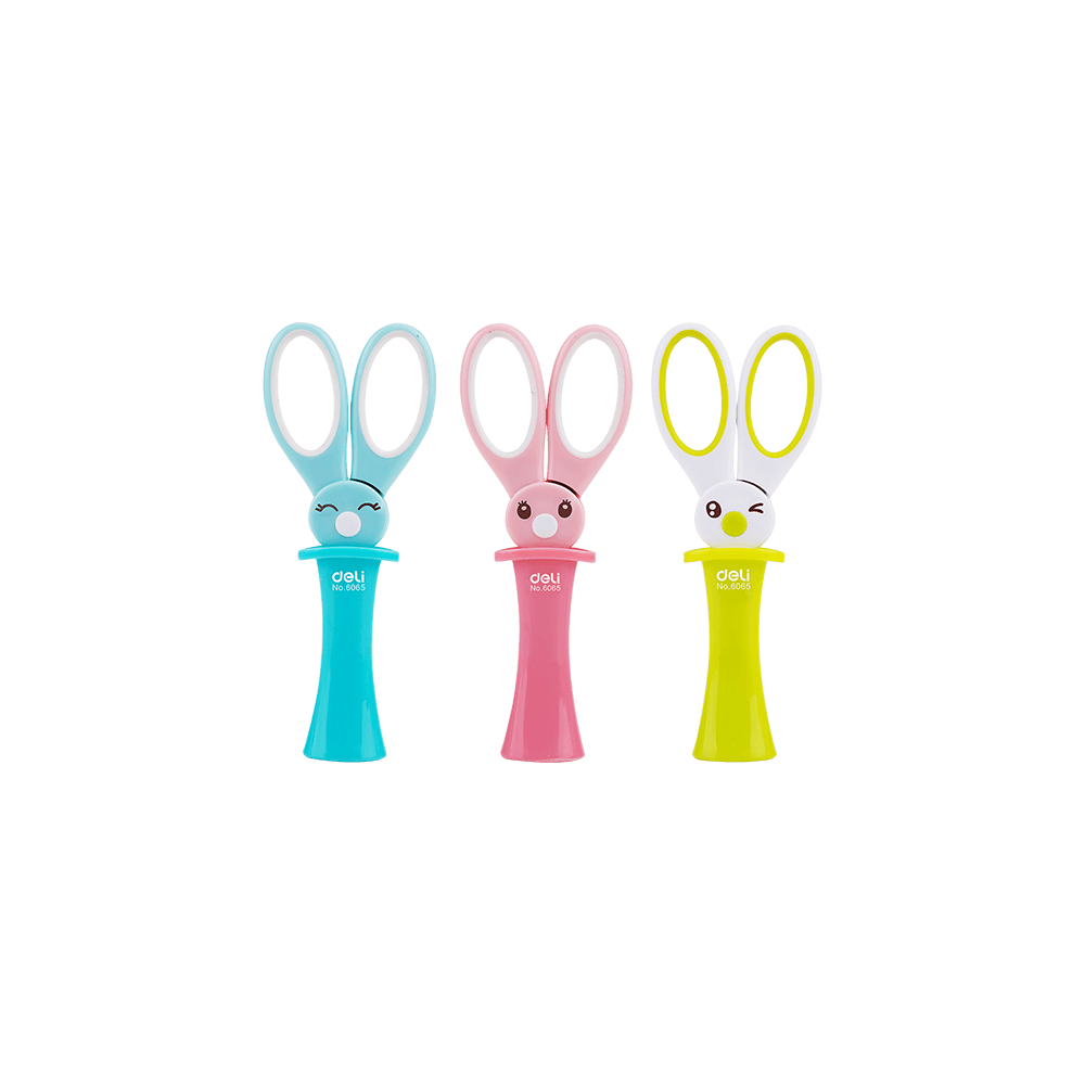 DELI ΨΑΛΙΔΙ ΠΑΙΔΙΚΟ SOFT GRIP 5' 2/5 13.7cm RABBIT ΑΣΣΟΡΤΙ 12 ΤΕΜΑΧΙΑ