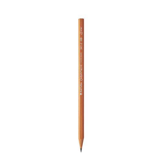 CARAN D'ACHE ΜΟΛΥΒΙ ΕΞΑΓΩΝΙΚΟ HB GRAPHITE NATURA ΚΑΦΕ 12 ΤΕΜΑΧΙΑ