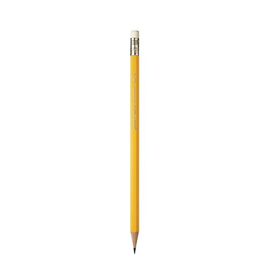CARAN D'ACHE ΜΟΛΥΒΙ ΕΞΑΓΩΝΙΚΟ ΜΕ ΓΟΜΑ HB GRAPHITE ΚΙΤΡΙΝΟ 12 ΤΕΜΑΧΙΑ