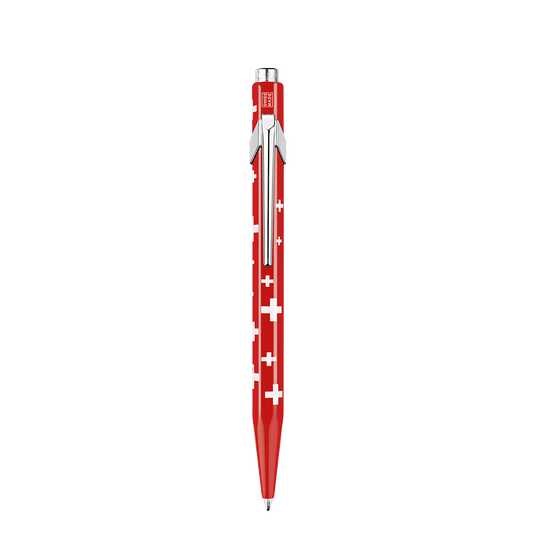 CARAN D'ACHE ΣΤΥΛΟ BALLPOINT ΜΠΛΕ ΜΕΛΑΝΙ TOTALLY SWISS