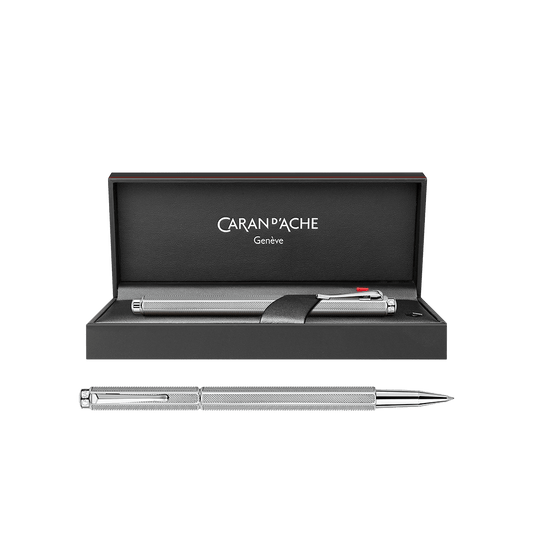 CARAN D'ACHE ΣΤΥΛΟ ROLLER FINE ΜΑΥΡΟ ΜΕΛΑΝΙ ECRIDOR MILANESE MESH