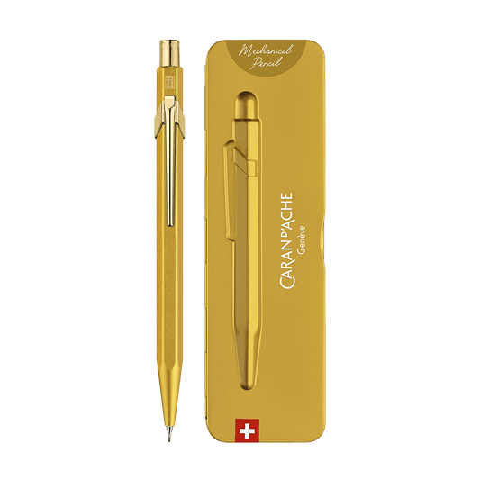 CARAN D' ACHE ΜΟΛΥΒΙ ΜΗΧΑΝΙΚΟ 0.7mm PREMIUM GOLDBAR