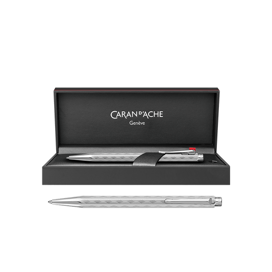CARAN D'ACHE ΣΤΥΛΟ BALLPOINT ΠΛΑΤΙΝΑ LTD 2024 ECRIDOR TRESSE