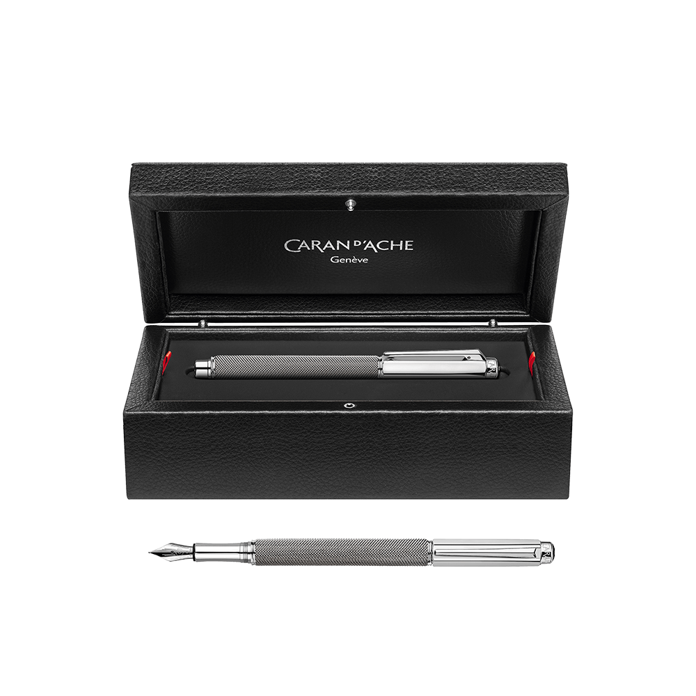 CARAN D' ACHE ΠΕΝΑ FINE 18Κ RHODIUM VARIUS IVANHOE ΑΣΗΜΙ