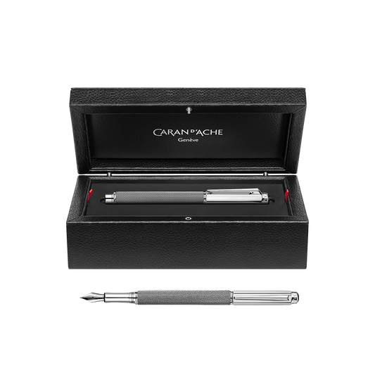 CARAN D' ACHE ΠΕΝΑ FINE 18Κ RHODIUM VARIUS IVANHOE ΑΣΗΜΙ