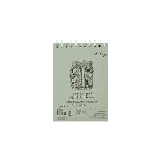 SMLT ART ΜΠΛΟΚ ΣΧΕΔΙΟΥ BRISTOL 30 ΦΥΛΛΑ Α5 185gsm